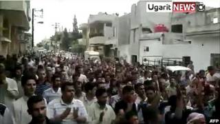 تظاهرات در حماة