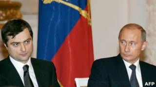Владислав Сурков и Владимир Путин