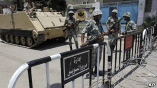 قوات الجيش المصري في السويس