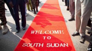 الاحتفال بجنوب السودان دولة مستقلة