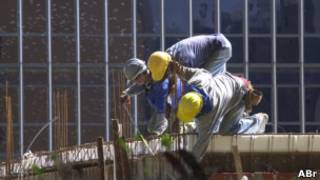 Construção em Brasília. ABr