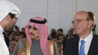 الوليد بن طلال وروبرت مردوخ