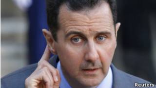O presidente da Síria, Bashar al-Assad.