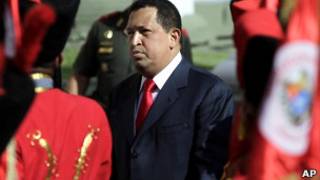 Chávez recebe Ollanta Humala em Caracas. Foto: AP