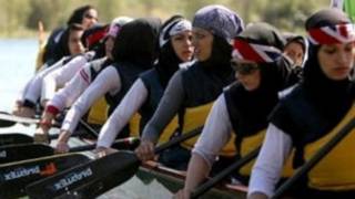 تیم ملی قایقرانی زنان ایران