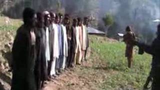 اعدام پلیس پاکستان توسط طالبان
