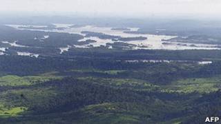 Rio Xingu, no Pará (AFP)