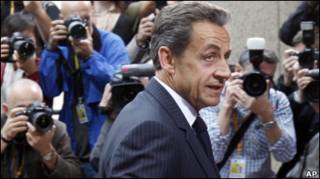 Shugaba Nicolas Sarkozy na Faransa