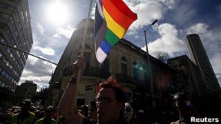 Activista de derechos gays en Colombia