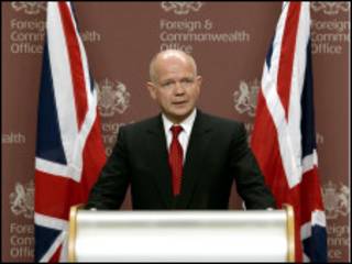 William Hague, Sakataren harkokin wajen Birtaniya