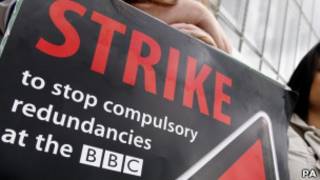 bbc記者罷工
