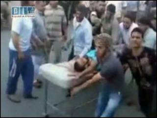 Masu zanga zanga a Syria