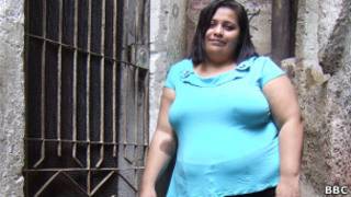 Luiza Souza, 34, moradora da Rocinha, no RJ. Foto: Julia Carneiro. BBC Brasil