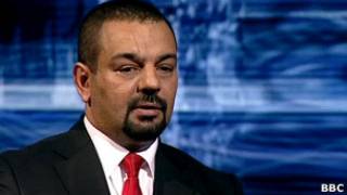 Latif Yahia, durante entrevista ao programa da BBC 'Hard Talk' (BBC)