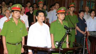 Cù Huy Hà Vũ trong phiên phúc thẩm