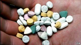 Pílulas de ecstasy.