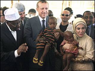رجب طیب اردگان صومالیہ میں