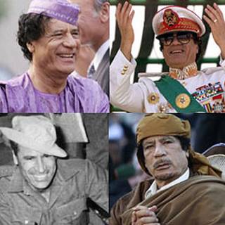 As várias fases de Khadafi