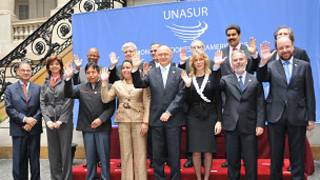 Cancilleres de la Unasur reunidos en Buenos Aires