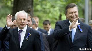 Николай Азаров и Виктор Янукович
