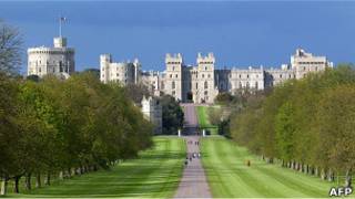 O castelo de Windsor (Foto: AFP/ Getty Images)
