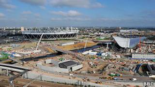 Dandalin wasanni na Olympic Park a London