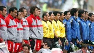 بازیکنان استقلال و پرسپولیس