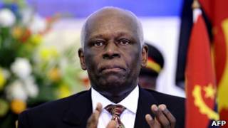 José Eduardo dos Santos. Foto: AFP