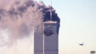 Máy bay tấn công vào tòa tháp WTC hôm 11/9/2001