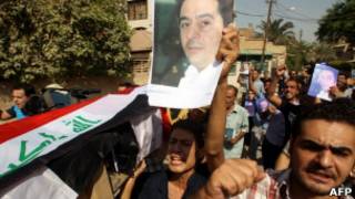 جنازة رمزية للصحفي المعارض هادي المهدي في بغداد