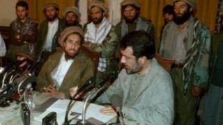 احمد شاه مسعود و مسعود خلیلی