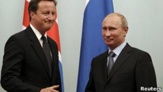 Встреча Дэвида Кэмерона с Владимиром Путиным в Москве