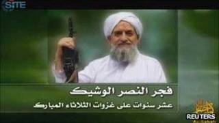 Imagem do vídeo da Al-Qaeda/Reuters