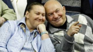 Юрий Лужков и Елена Батурина