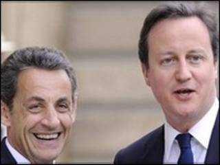 David Cameron da Sarkozy