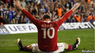 Wayne Rooney wa Manchester United