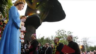 Đại lễ La Vang với sự tham gia của các Hồng y từ Vatican hồi tháng Một năm 2011