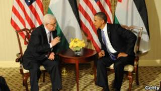 Mahmoud Abbas e Barack Obama