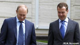 Владимир Путин, Дмитрий Медведев