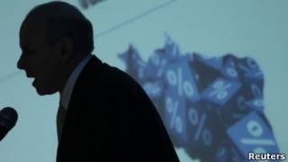 Guido Mantega, ministro da Fazenda. Reuters