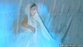 طاهره هاشمی در هنگام بازی