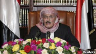 الرئيس اليمني عبد الله صالح