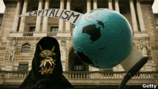 Manifestação anticapitalista