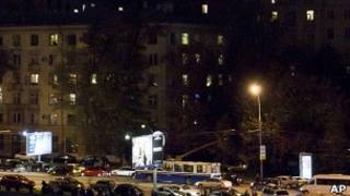 Москва ночью