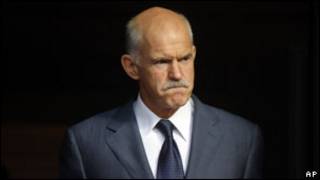 Ministri w'intebe w'Ubugereki George Papandreou