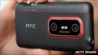Смартфон компании HTC