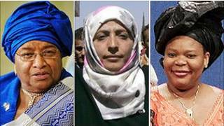 Ganadoras del Premio Nobel de la Paz 2011