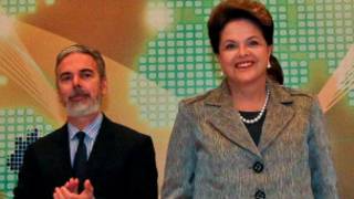 Patriota e Dilma, na Turquia. ABr