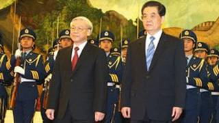 TBT Nguyễn Phú Trọng và Chủ tịch Hồ Cẩm Đào