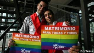 Casal gay espanhol. Foto: Cogan
